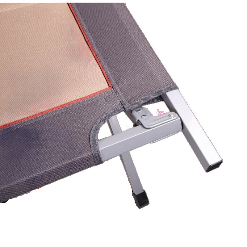 Складная походная раскладушка из стали в военном стиле с мягким матрасом C116PD