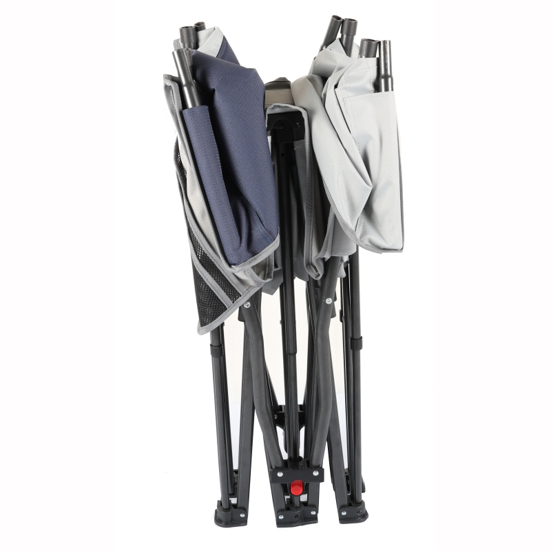 Классическая складная походная кровать со стальным каркасом и сумкой для переноски C120