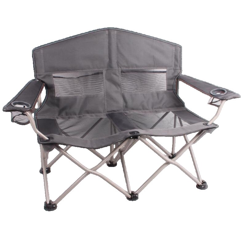 Двухместный диван с подстаканником и сетчатой ​​спинкой B322M