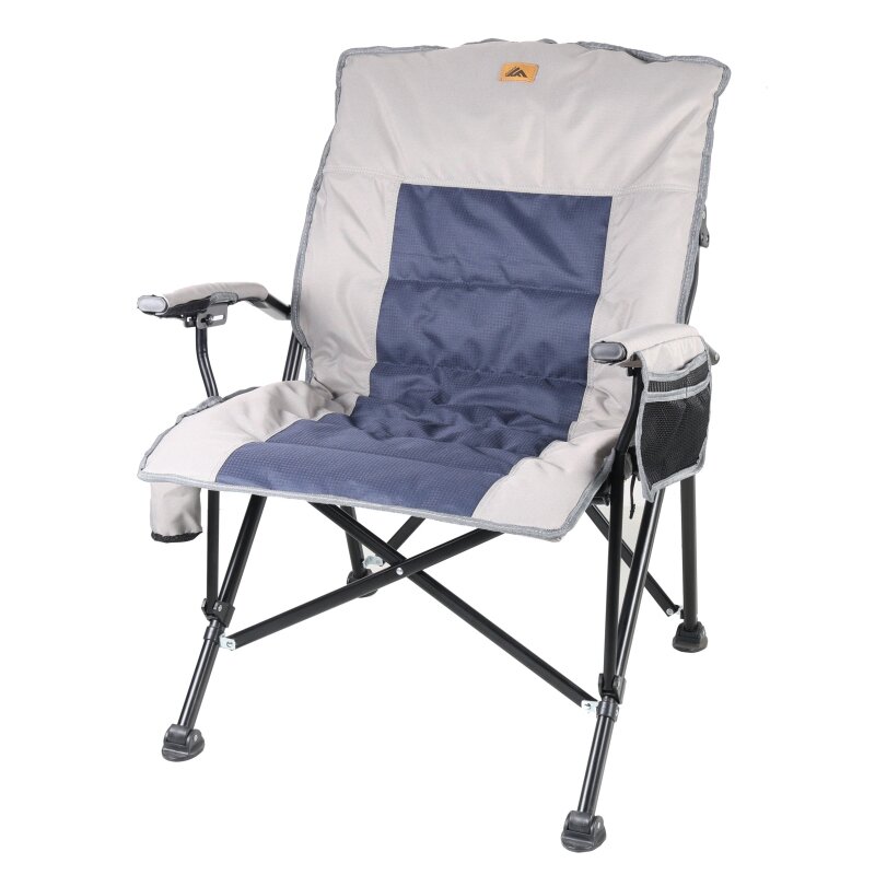 Передвижное кресло с подлокотниками и регулируемой спинкой Hardarm Portable Chair TG411K
