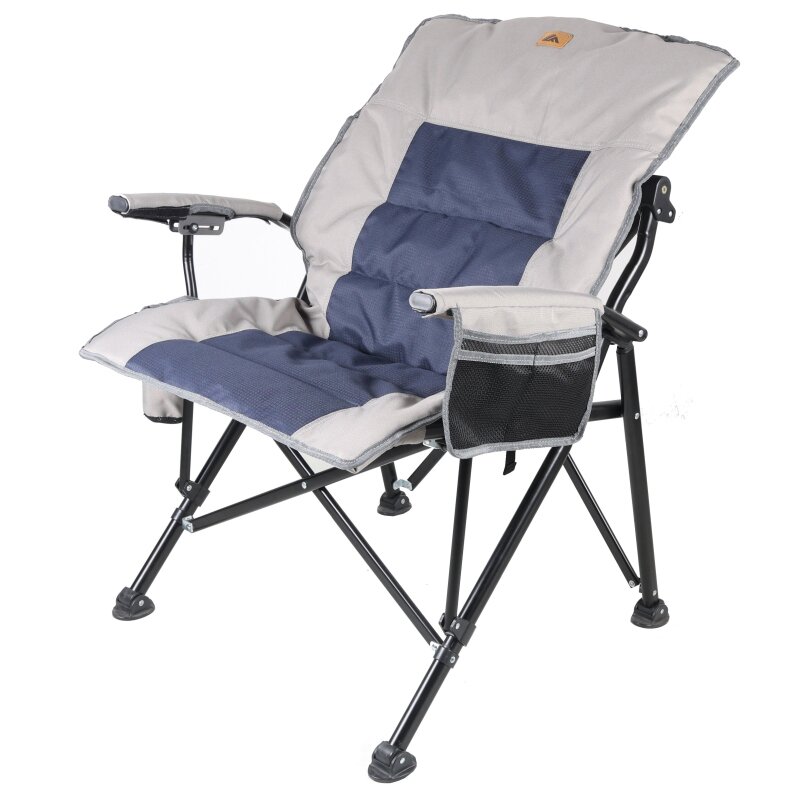 Передвижное кресло с подлокотниками и регулируемой спинкой Hardarm Portable Chair TG411K